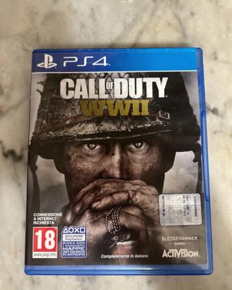 Cd ps4 call of duty WWII