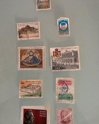10 Francobolli anni 90'