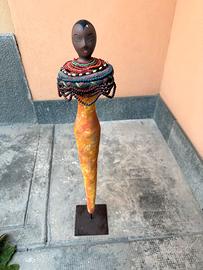 Statua artigianato africano