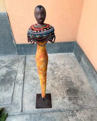 Statua artigianato africano