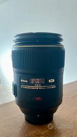 Nikon AF-S VR micro-nikkor 105 mm f/ 2.8G IF-ED