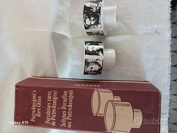 tazze in porcellana di Pietro Annigoni 