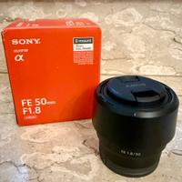 Obiettivo Sony SEL 50mm F 1.8