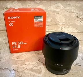 Obiettivo Sony SEL 50mm F 1.8