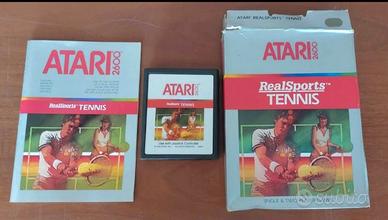 GIOCO per ATARI 2600 1983 ATARI RealSports TENNIS