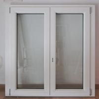 Finestra completa 2 ante 125Lx133H