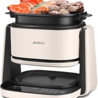 JIMMY Friggitrice aria 2 in 1 funzione piastra 4Lt