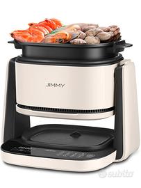 JIMMY Friggitrice aria 2 in 1 funzione piastra 4Lt