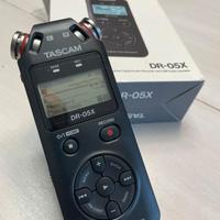 Registratore portatile tascam Dr-05x
