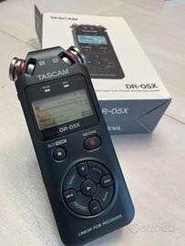 Registratore portatile tascam Dr-05x