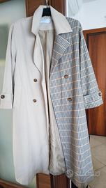 Trench mezza stagione double color