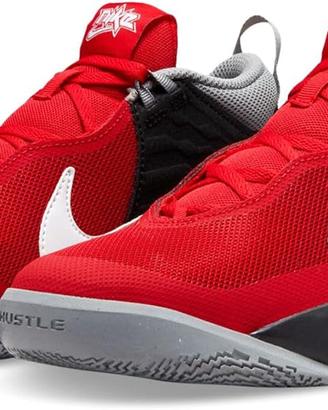 Nike Team Hustle D10 GS CW6735 607 Scarpe basket