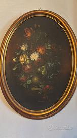 Pittura vintage ovale