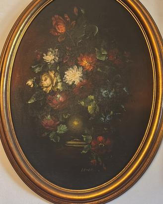 Pittura vintage ovale
