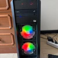 PC fisso  i7  1060 6gb ssd 256gb hd 1tb ram 16gb