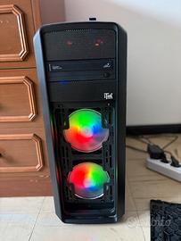 PC fisso  i7  1060 6gb ssd 256gb hd 1tb ram 16gb