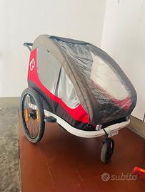 Rimorchio bici / passeggino Hamax Outback 2 posti