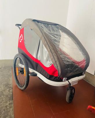 Rimorchio bici / passeggino Hamax Outback 2 posti
