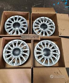 Cerchi in lega nuova fiat 500 raggio 15 originali