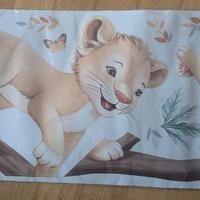 decalmile Adesivi Murali Leone per Cameretta