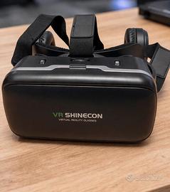 Visore VR con cuffie integrate