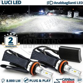 Kit LED H11 per NISSAN MICRA 5 K14 Luci Bianche
