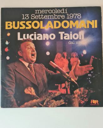 Vinile doppio 33 giri originale di Luciano Tajoli