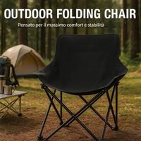 Sedie pieghevoli per camping, giardino, pesca