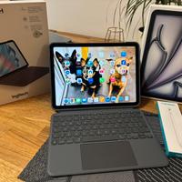iPad Air 2024 M2 WiFi 128 + Logitech Combo Touch +