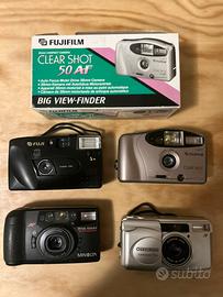 Set Macchine Fotografiche analogiche da riparare