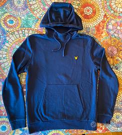 Felpa Lyle & Scott uomo taglia M blu