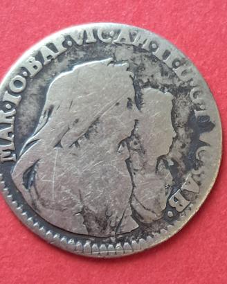 Rara Mezza Lira 1677 – Savoia