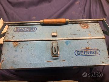 Cassetta porta attrezzi vintage