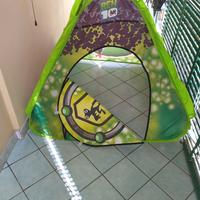 Tenda igloo Ben 10 + giochi e porta giochi