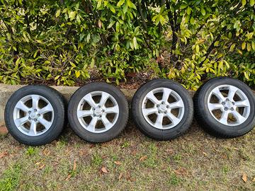 cerchi in lega Toyota +gomme 225/65 R17 