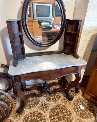Elegante toilette Liberty con marmo fine 800