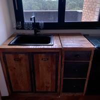 Mobili cucina Melchior mango massiccio