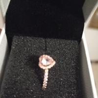 Anello Pandora oro rosa 