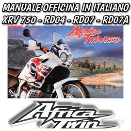 Manuale Officina ITA Honda Africa Twin 750 TUTTI