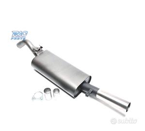 SILENZIATORE DI SCARICO PER VOLKSWAGEN VW GOLF II 