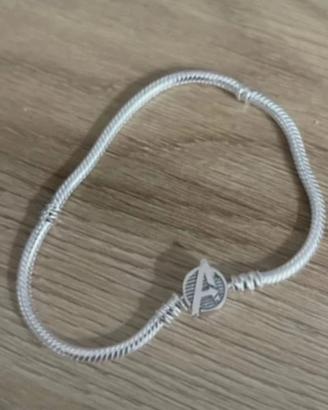 Bracciale pandora marvel avengers misura 20 cm