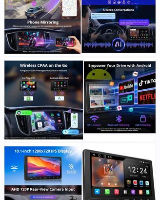 ATOTO A5L Autoradio 2 Din Android 2G+32G, 10 polli