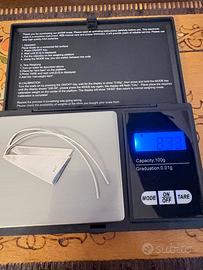 Orecchini pendenti triangoloin arg. 925 lucido