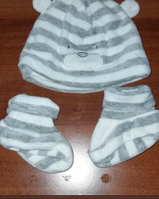 cappellino e ciabattine bimbo