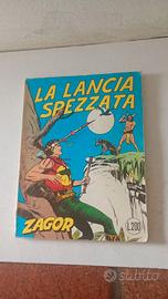 ZAGOR SCRITTA ROSSA N.6 L.200 SENZA FIEG