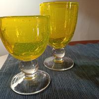 coppia calici gialli 