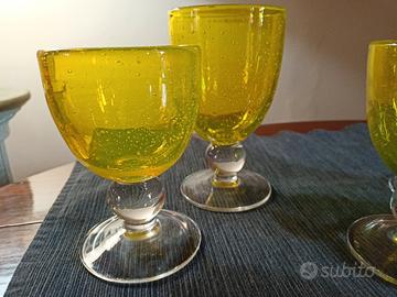 coppia calici gialli 