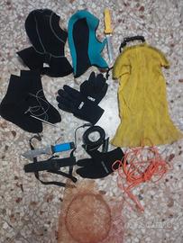 attrezzatura per pesca subaquea