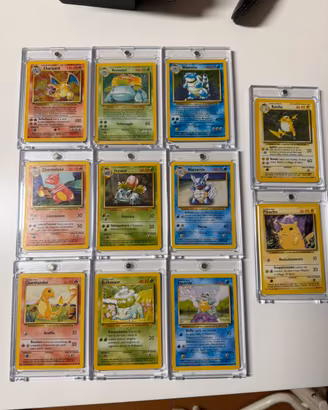 Pokemon Set Base Italiano Holo originali