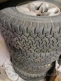 gomme e cerchi Mitsubishi Pajero 